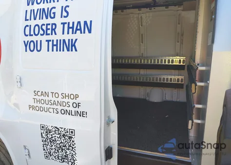 2025 Chevrolet Express Cargo Rwd 2500 Regular Wheelbase Wt from USA, damaged, VIN 1GCWGAFP9S1144546